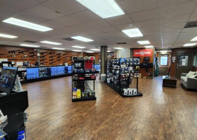 inside the shop